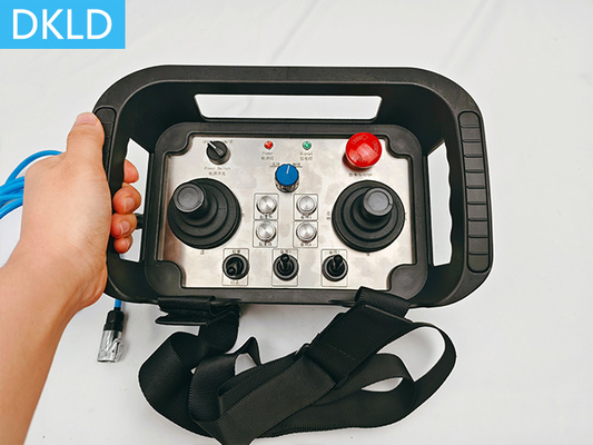 Çifte joystick patlama geçirmez kablolu kablosuz entegre endüstriyel uzaktan kumanda