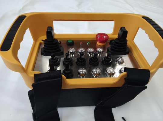 Mecanum Tekerlek Araba için DC24V 433MHz Joystick Radyo Uzaktan Kumanda