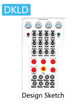 4 hız kontrol düğmesi + 4 bant seçim anahtarı