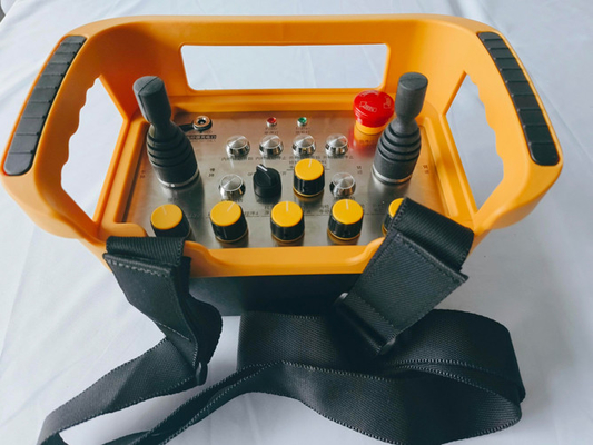 Endüstriyel Kablosuz Uzaktan Kumanda Kemeri Türü Basket Türü Çift Joystick Türü
