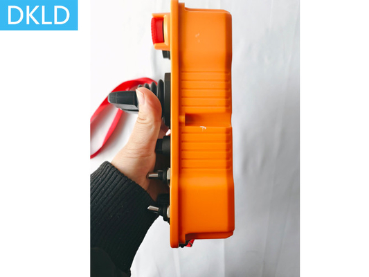 250 metre yükseklikteki operasyon ekipmanları el kontrolü çift joystick endüstriyel kablosuz uzaktan kumanda