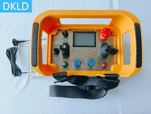 250 metre yükseklikteki operasyon ekipmanları, sırt çantası tipi çift joystick endüstriyel kablosuz uzaktan kumanda