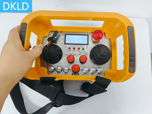 1 motor, 2 alıcı, güçlü manyetik hızlanma ve yavaşlama ve 5 hızlı kontrol endüstriyel kablosuz uzaktan kumanda