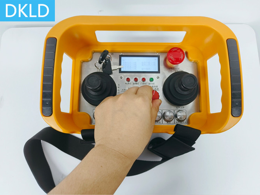 1 motor, 2 alıcı, güçlü manyetik hızlanma ve yavaşlama ve 5 hızlı kontrol endüstriyel kablosuz uzaktan kumanda