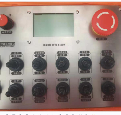 Köprü Vinç için su geçirmez AC380V Uzun Mesafe Uzaktan Kumanda Anahtarı