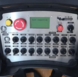 CE 220Volt Endüstriyel Kablosuz Uzaktan Kumanda Arabası Yerleştirme İçin